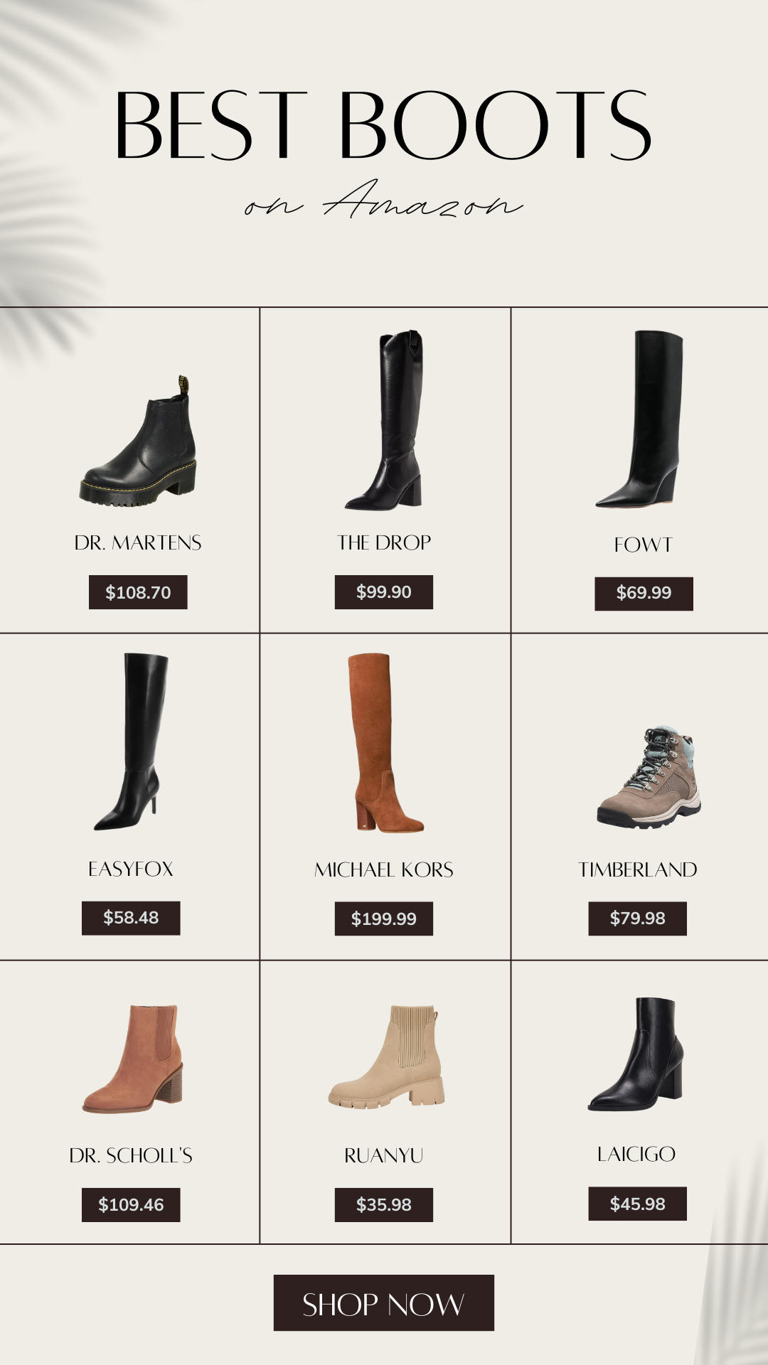 9 Timeless Women's Boots on Amazon to Elevate Your Capsule Wardrobe: Top Picks on Amazon