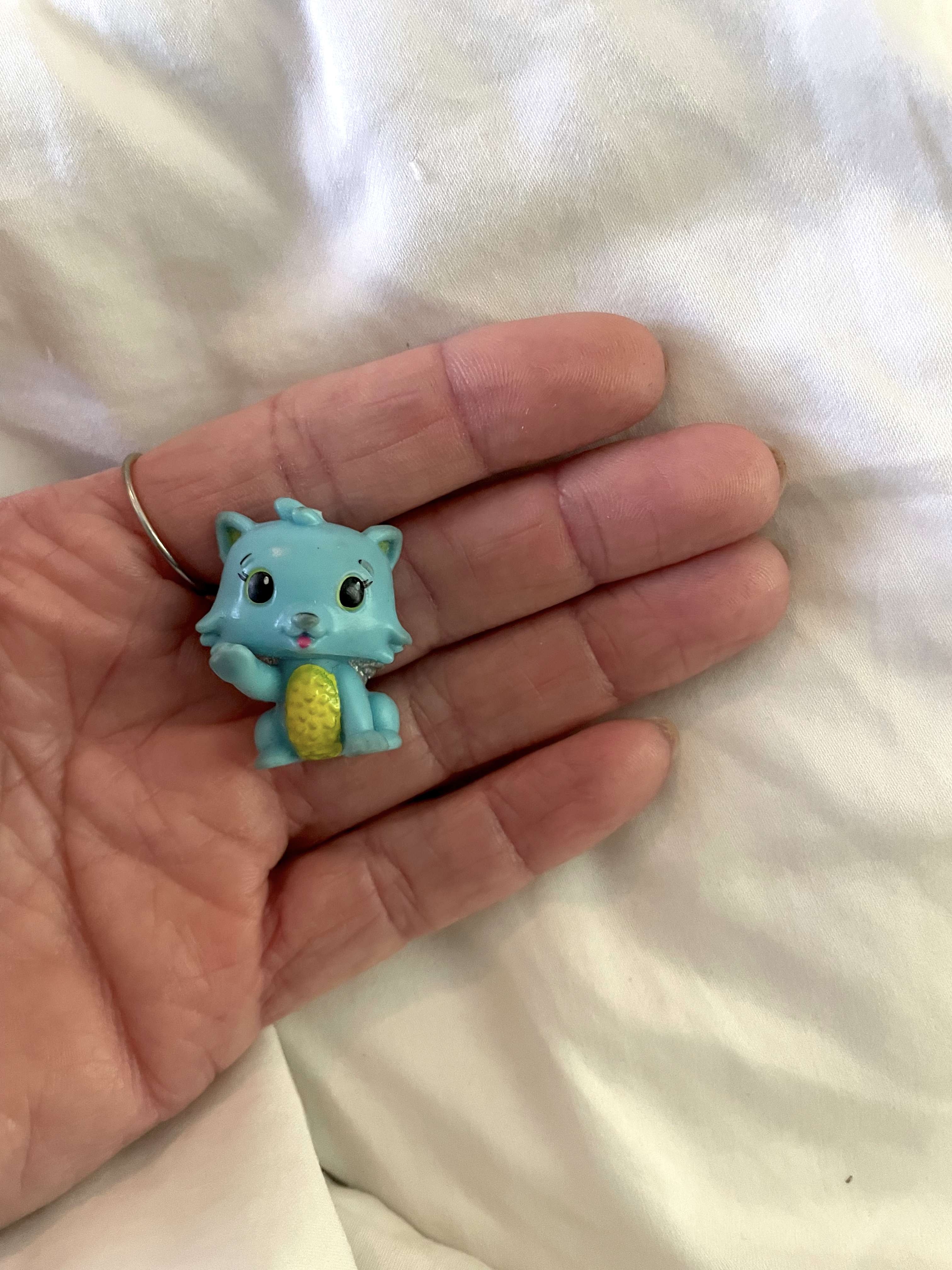 I've kept this tiny little object in my purse for about 4 years, my niece gave it to me at dinner one night—this little object, as silly as it might seem, is one of my coping strategies that helps keep me present and grounded.