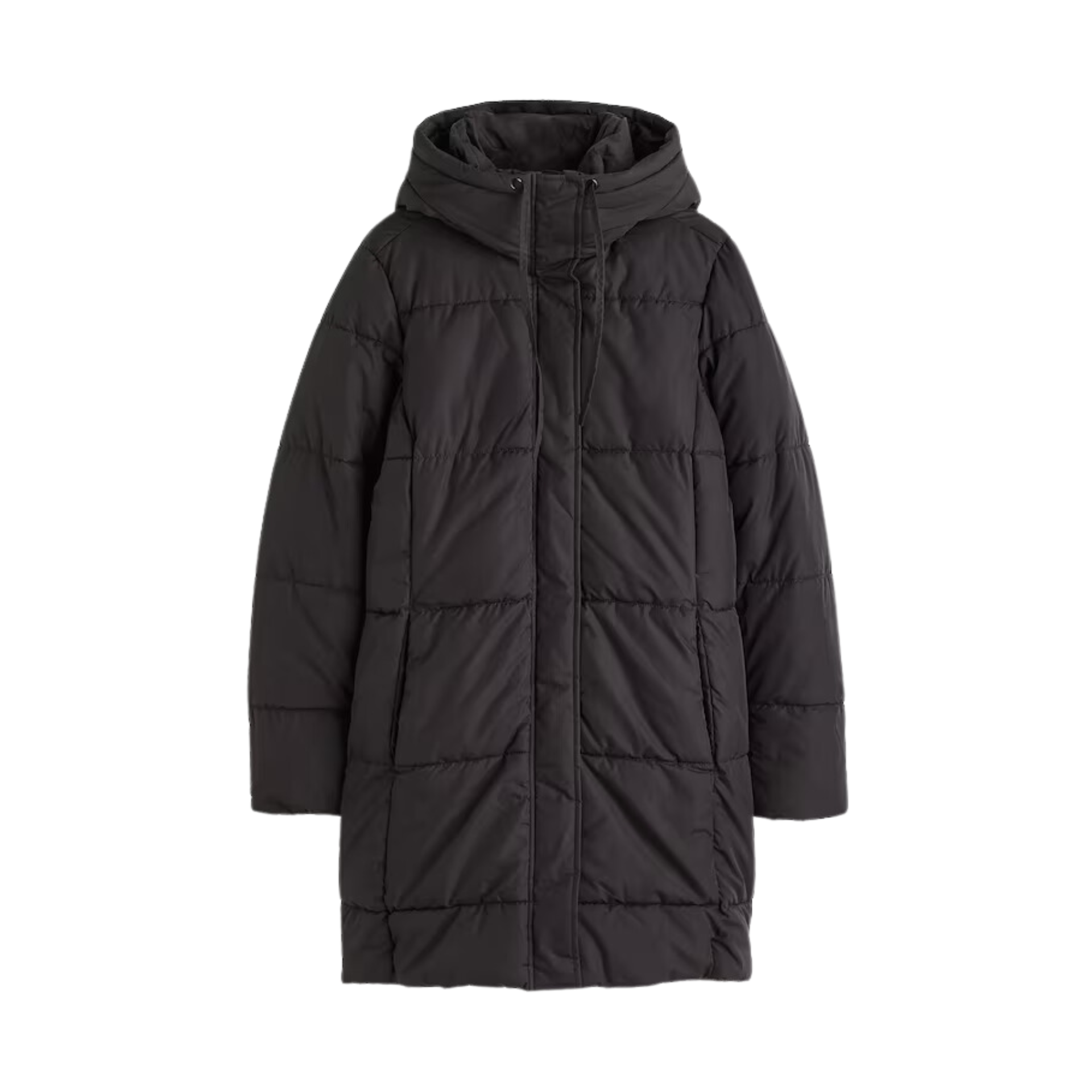H&M Hooded Puffer Coat | Capsule Closet