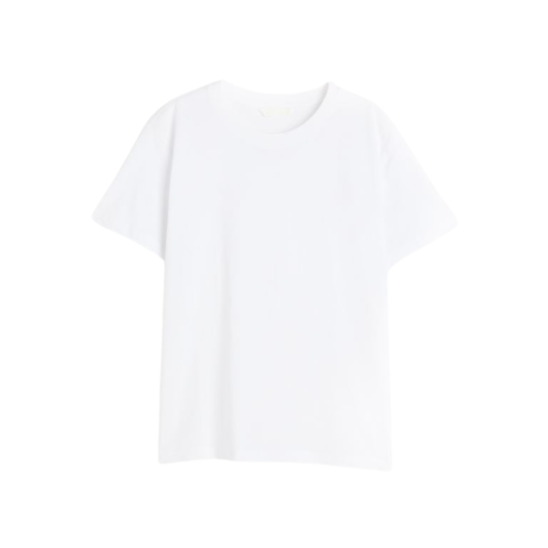 White Cotton T-shirt | H&M