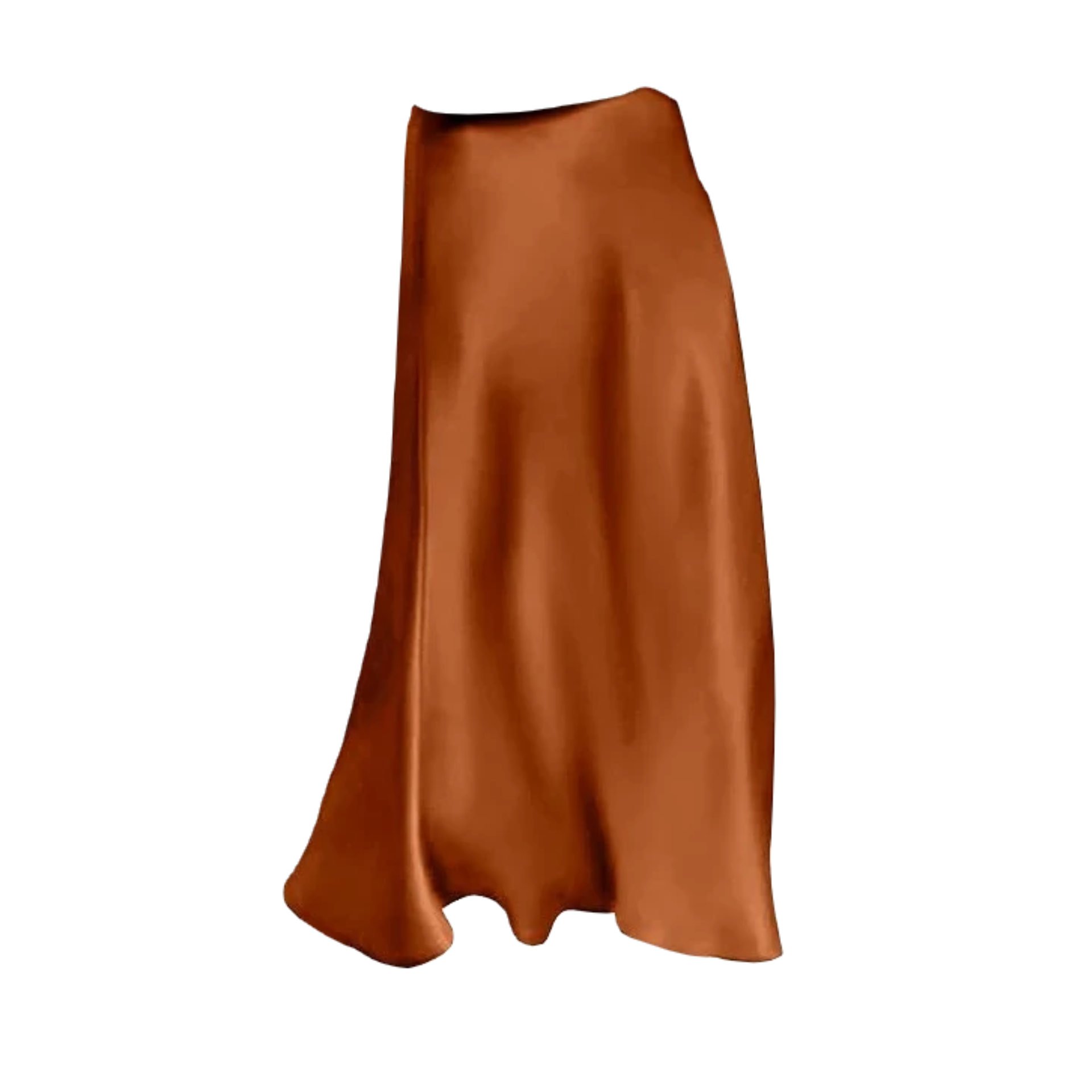 Women's Satin Skirt - Casual Silk Midi Skirt High Waisted Long Skirt | Amazon Storefront